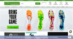 Desktop Screenshot of fussball-shop.de